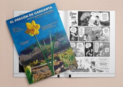 Maquetación de Revista – El Pregon de Garganta – Ediciones 2020